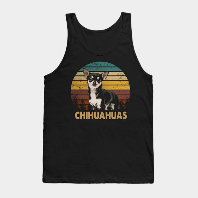 I Do What I Want Chihuahua Elegance, Tee Talk Triumph for Dog Admirers Tank Top by Kleurplaten kind